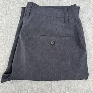 Travis Mathew Golf Pants Men's 30 Dark Gray Performance Straight Chino Fit 32x33